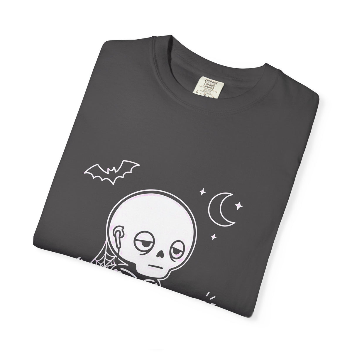 Spooky Season Sleepy Coder Shirt, Cute Skeleton Programmer Tee, Halloween Coding Shirt, Computer Nerd Gift, Funny Developer T-Shirt