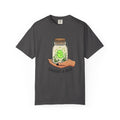 Caught a Bug Ghost in a Jar T-Shirt, Funny Halloween Shirt for Programmers, Developers & Computer Geeks, Cute Data Ghost Terrarium Tee