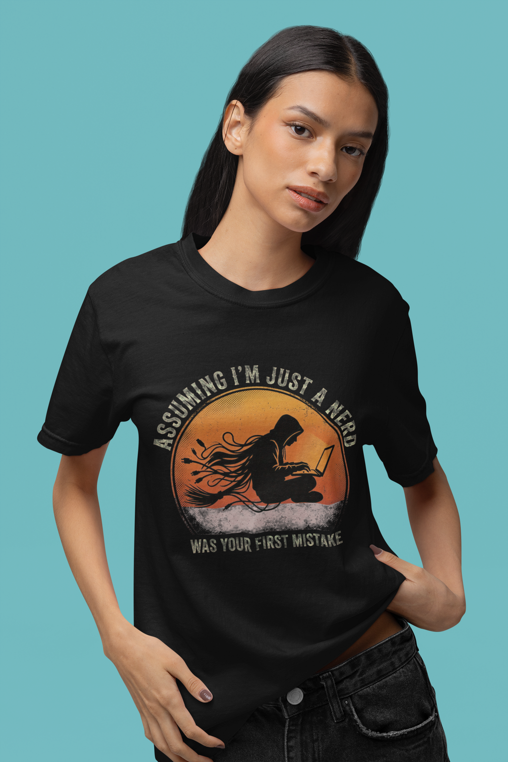 Assuming I'm Just a Nerd Graphic tee | T-Shirt