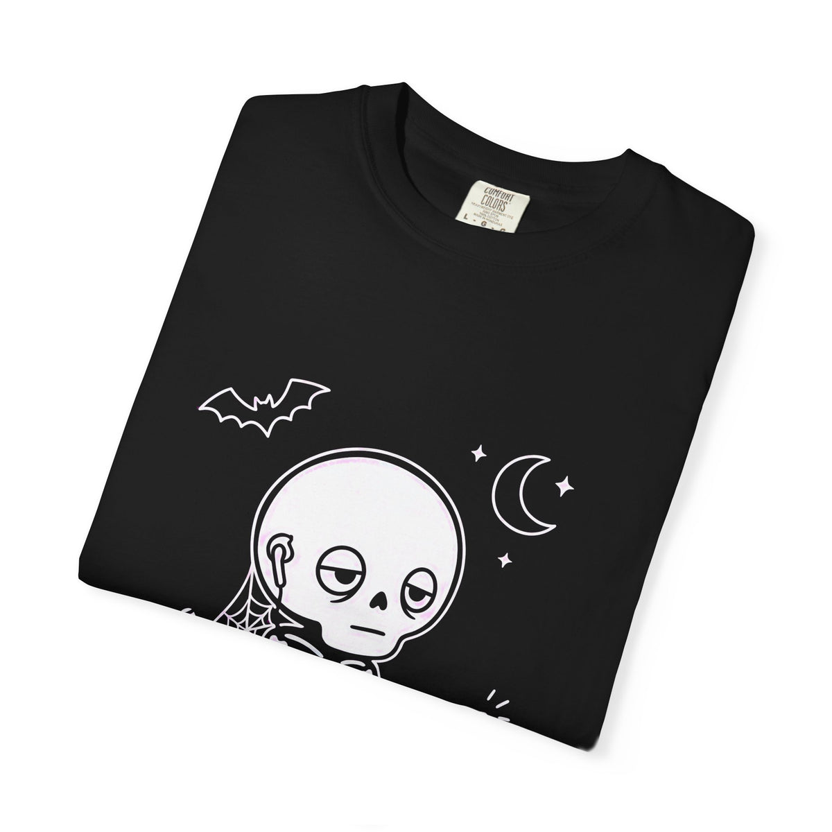 Spooky Season Sleepy Coder Shirt, Cute Skeleton Programmer Tee, Halloween Coding Shirt, Computer Nerd Gift, Funny Developer T-Shirt